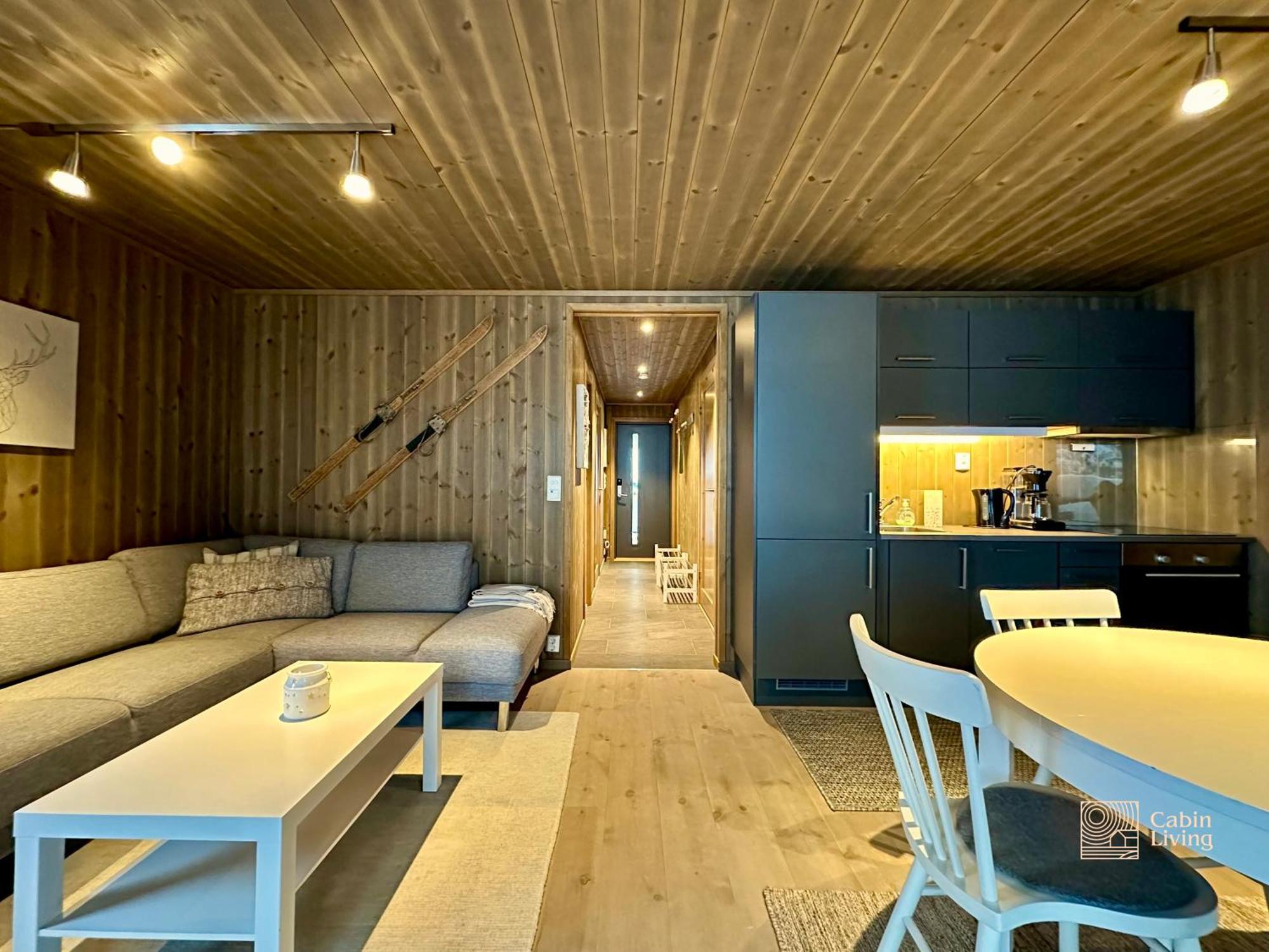 Modern Ski-In Out Apartment At Sjusjoen 外观 照片