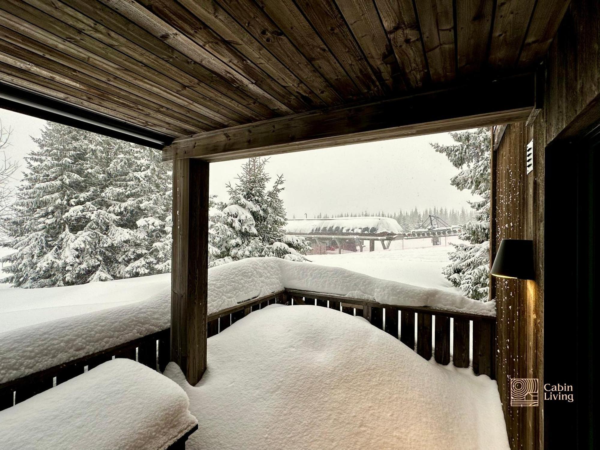 Modern Ski-In Out Apartment At Sjusjoen 外观 照片